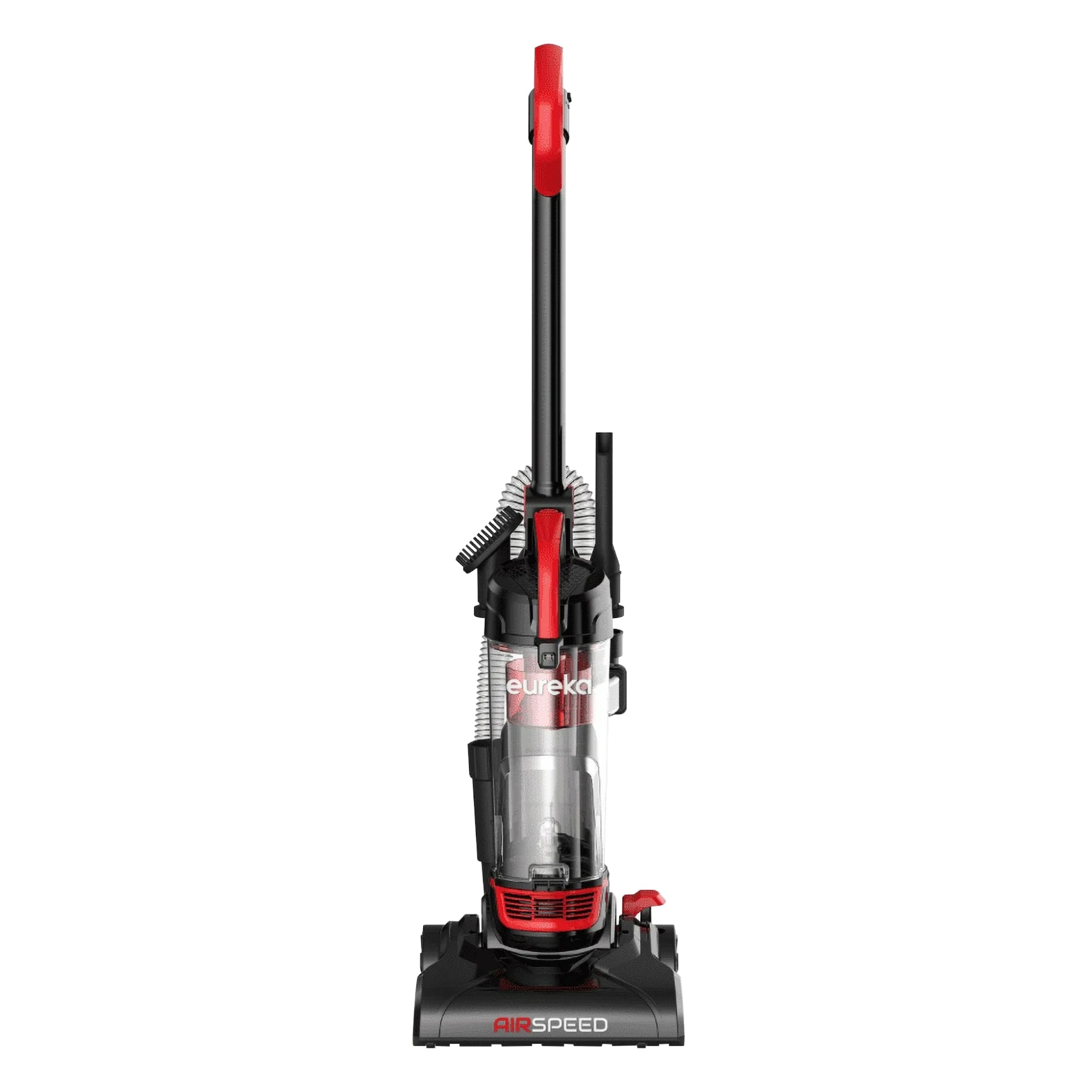 Air Speed Bagless Corded Washable Filter Multi-Surface Upright Vacuum in Red