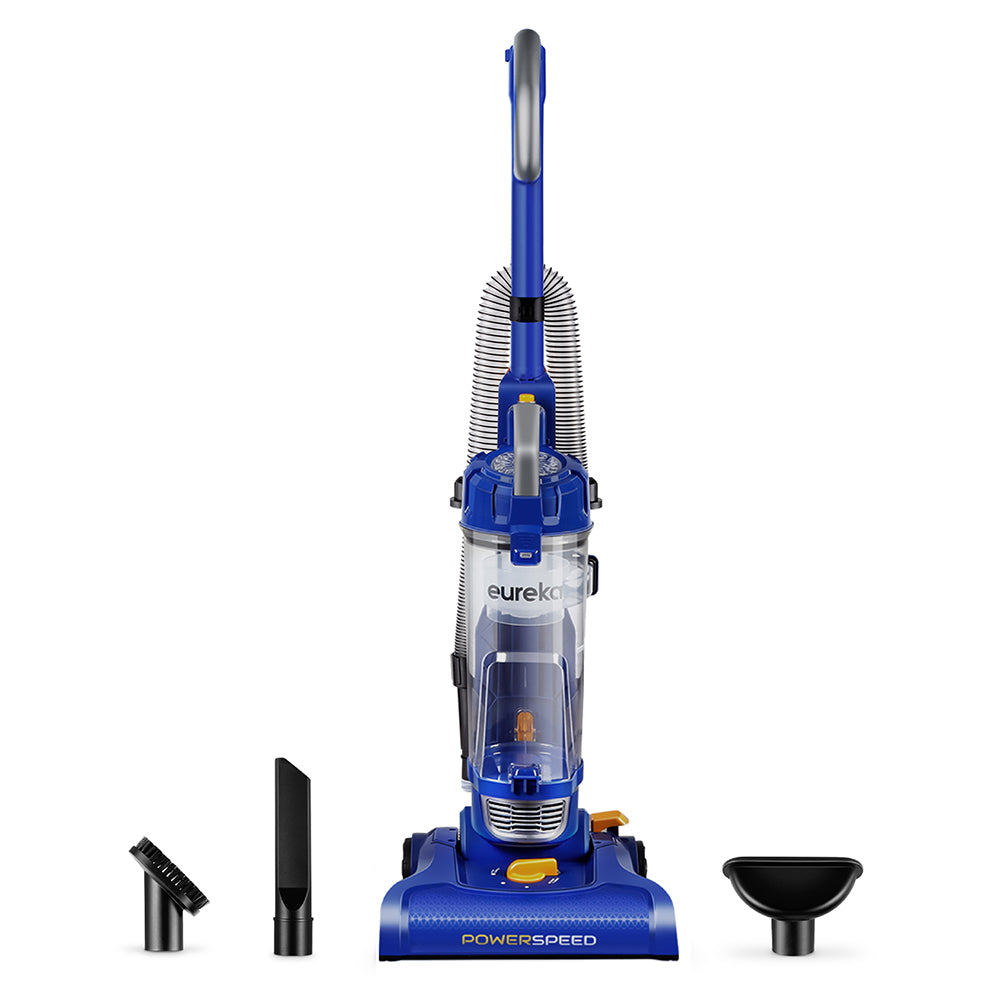 EurekaC NEU182A PowerSpeed Bagless Upright Vacuum Cleaner, Lite, Blue