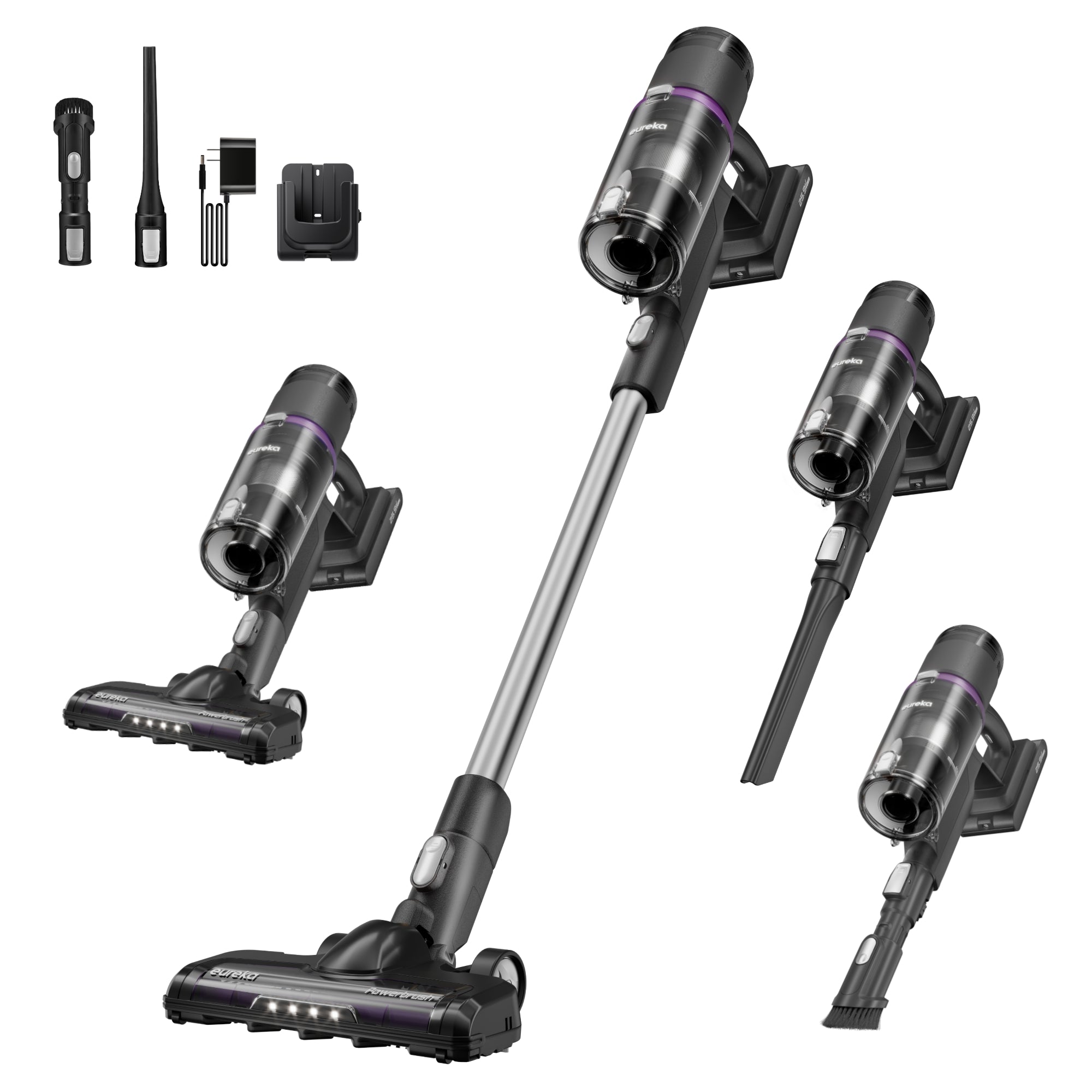 EurekaC ReactiClean 410,  Cordless Vacuum Cleaner Lightweight